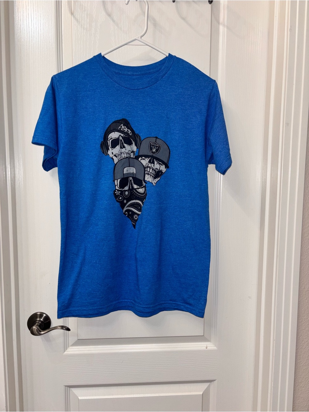 Kids' Short Sleeve Graphic Tee in Bright Blue